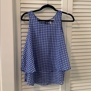 Lilis closet Anthropologie checkered blouse